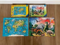 2 x Puzzle XXL 100 Ravensburger Dino & Weltkarte Bayern - Burglengenfeld Vorschau