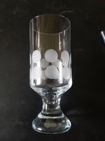 INGRID GLAS Bier Tulpe - Dots Polka - 70er Vintage Schleswig-Holstein - Neuberend Vorschau