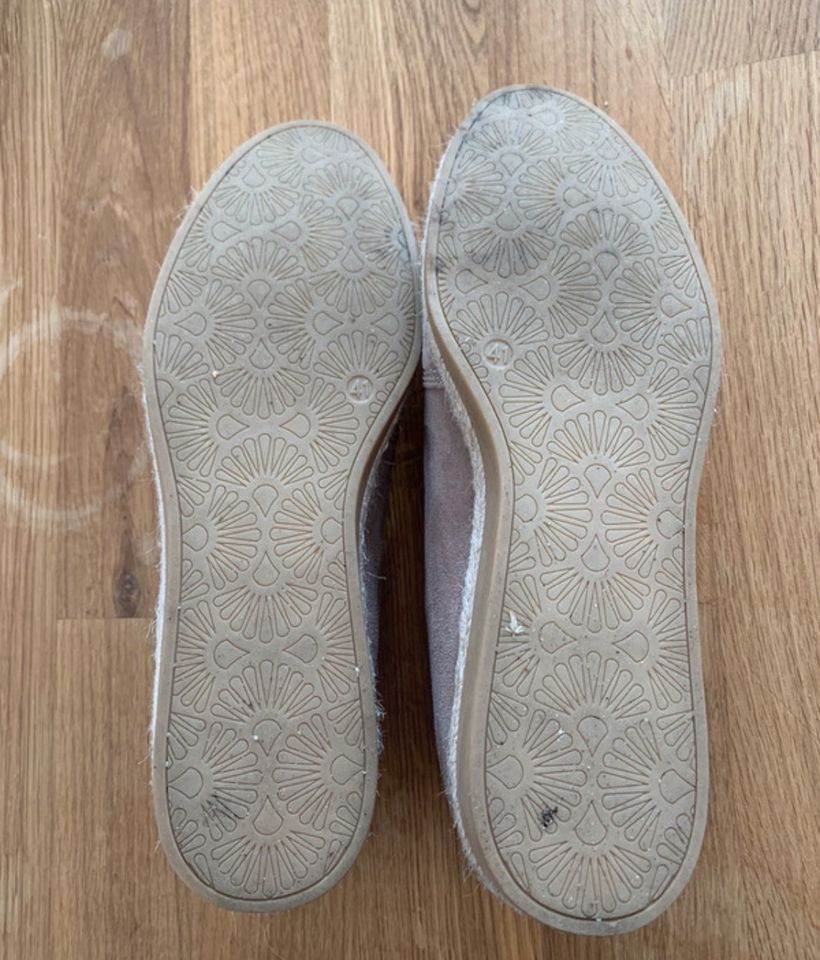 Graceland Espadrilles Slipper Gr.41 in Sauensiek