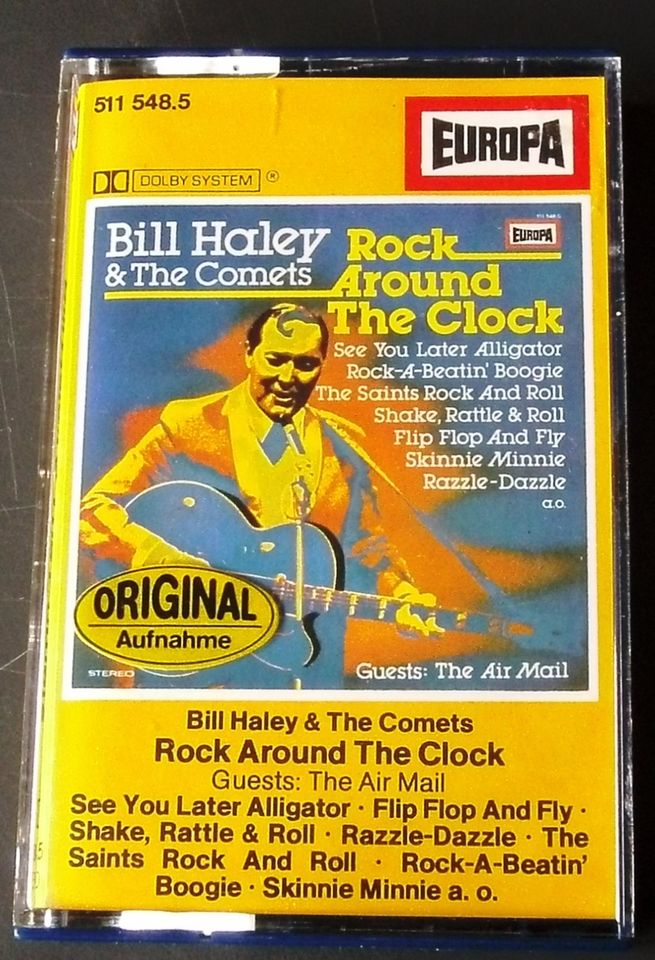 MC BILL HALEY Rock around the clock KASSETTE EUROPA12 Tracks in Mönchengladbach