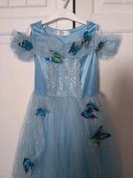 Cinderella Kostüm Gr 128 Kleid Prinzessin Schmetterlinge Hessen - Sinntal Vorschau