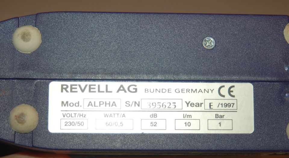 Airbrush Kompressor Revell Modell Alpha in Erkrath