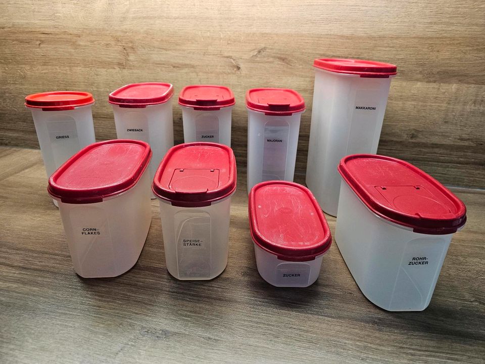 Tupperware Eidgenossen Set rot in Ortrand