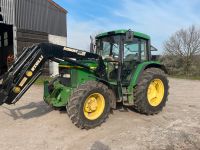 John deere 6110 gepflegter frontlader Schlepper Trecker Nordrhein-Westfalen - Hünxe Vorschau