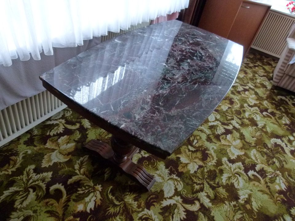 Couchtisch Tisch vintage Marmor Granit Naturstein schwer in Blomberg