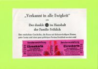 2 Kino Ehrenkarten mit Einladungskarte aus dem Jahr 1959 Schleswig-Holstein - Norderstedt Vorschau