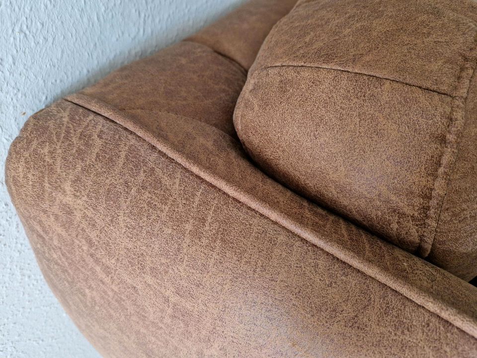 Polsterecke Kelmis Ecksofa Couch Wohnlandschaft vintage in Bleckede