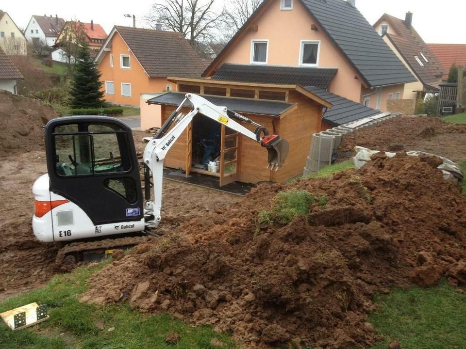 Gartengestaltung Garten- und Landschaftsbau Planung GalaBau Teich in Marktleugast