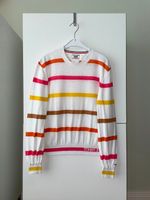 Tommy Jeans Hilfiger Pullover Strick-Sweater Streifen Pink Cognac Niedersachsen - Syke Vorschau