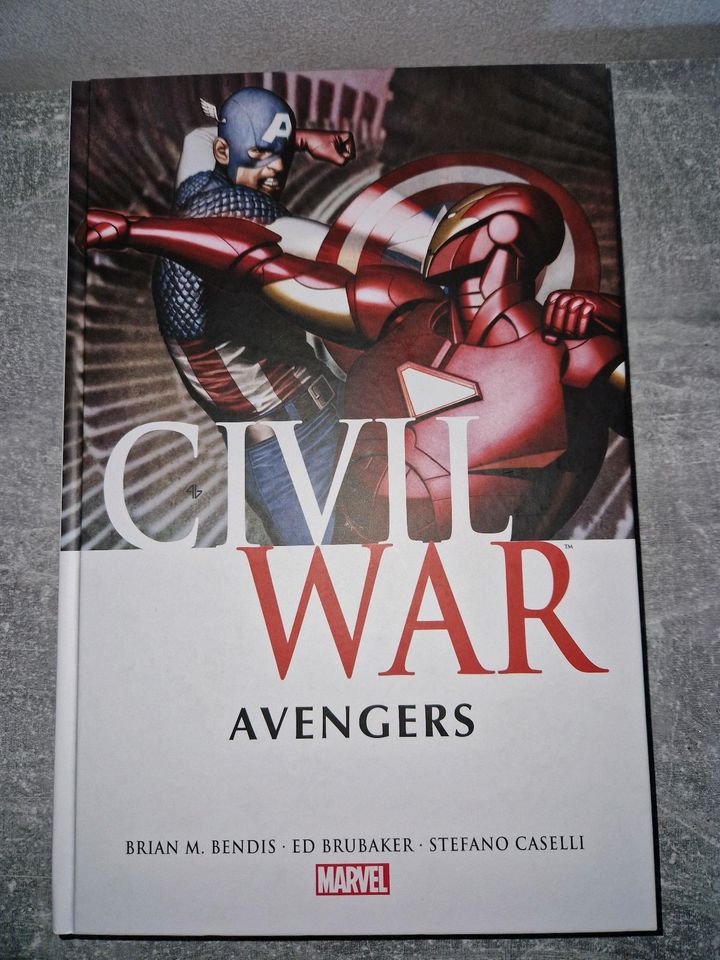 Marvel Civil War Comic Box Sammlung Edition Selten Hardcover in Herne