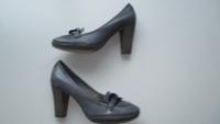 MARC O'POLO Pumps Mid-Heels Schuhe Leder Plateau grau TOP Gr. 39 Berlin - Dahlem Vorschau