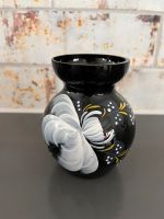 DDR Retro Vintage Vase Schwarzglas Thüringen - Gera Vorschau