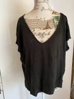 Oversized T-shirt 36/S H&M Baumwolle schwarz Hessen - Kassel Vorschau