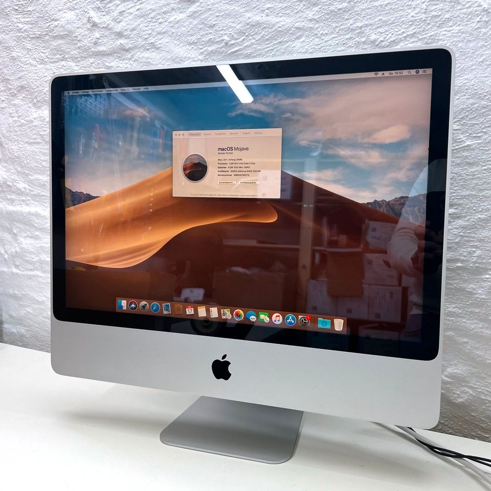 Apple iMac 24" Core2Duo 2,66 GHz 8GB RAM 250 SSD Mod. 9.2 2009 in Kiel