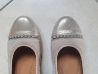 NEU ♥️ Gabor Comfort Ballerinas Leder Gr 7.5 Weite G beige silber Baden-Württemberg - Ostrach Vorschau