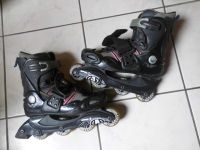 Inliner Inline-Skates Gr.37 Marke Action ABEC 1 / und Handschoner Dortmund - Schnee Vorschau