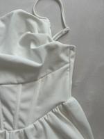Kleid gerafft mit Korsage-Struktur Hessen - Weilmünster Vorschau