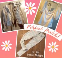 **JULIA BROWN/ H&M/ CREAM** Set Jeans Shirt Jeansjacke wNEU Mecklenburg-Vorpommern - Klütz Vorschau