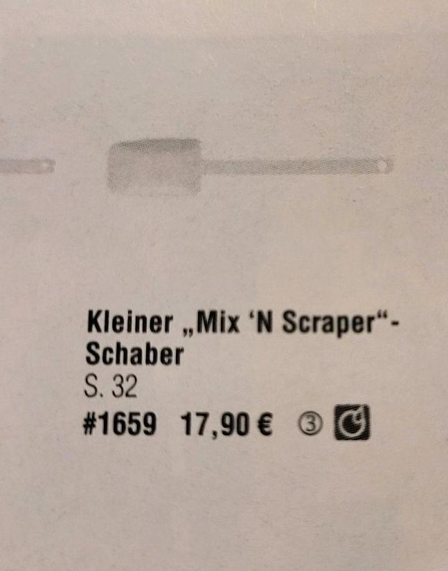 Pampered Chef große Nixe und Mix'N Scraper in Creglingen