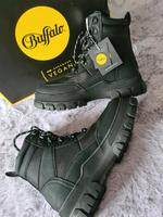 Buffalo Schnürstiefelette Stiefeletten Stiefel schwarz neu 37 Bayern - Türkheim Vorschau