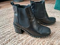 Sehr gut erhaltene Boots Stiefeletten Gr  37 schwarz Bayern - Isen Vorschau