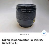 Nikon Telekonverter TC-200 304787 Baden-Württemberg - Korb Vorschau