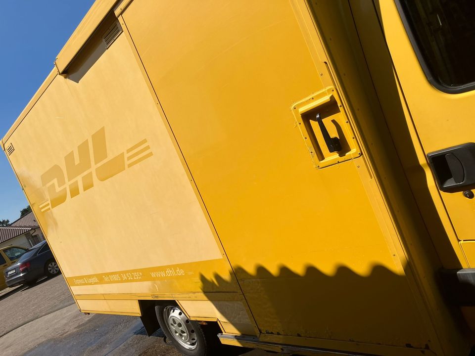 Erst 72.000 km ❤️ Tüv 01/24 ❤️ IVECO DAILY ☀️ Post ☀️Paketwagen DHL Camper Wohnmobil Foodtruck Postkoffer ❌Finanzierung möglich❌ in Garrel