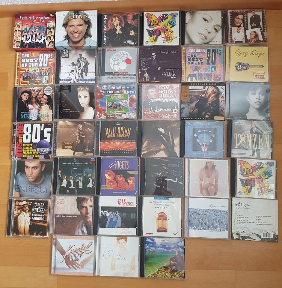 CD´s, Musik-CD´s, englisch, deutsch, Flohmarkt-Konvolut in Freiburg im Breisgau