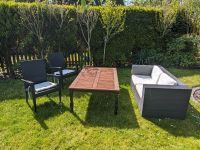 Sitzgruppe Gartentisch Polyrattan Stühle mit Tisch Lounge Garten Nordrhein-Westfalen - Gelsenkirchen Vorschau