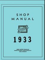 Buick Shop Manual 1933 Series Streight 8 Hessen - Wolfhagen  Vorschau