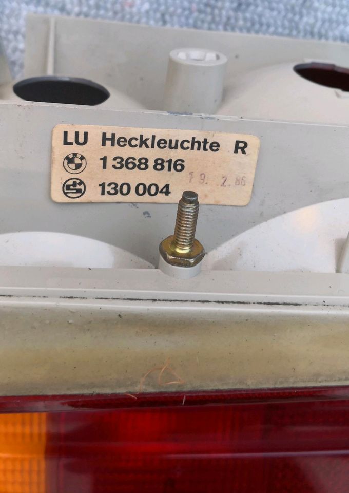 BMW e30 Original Heckleuchten in Bülkau