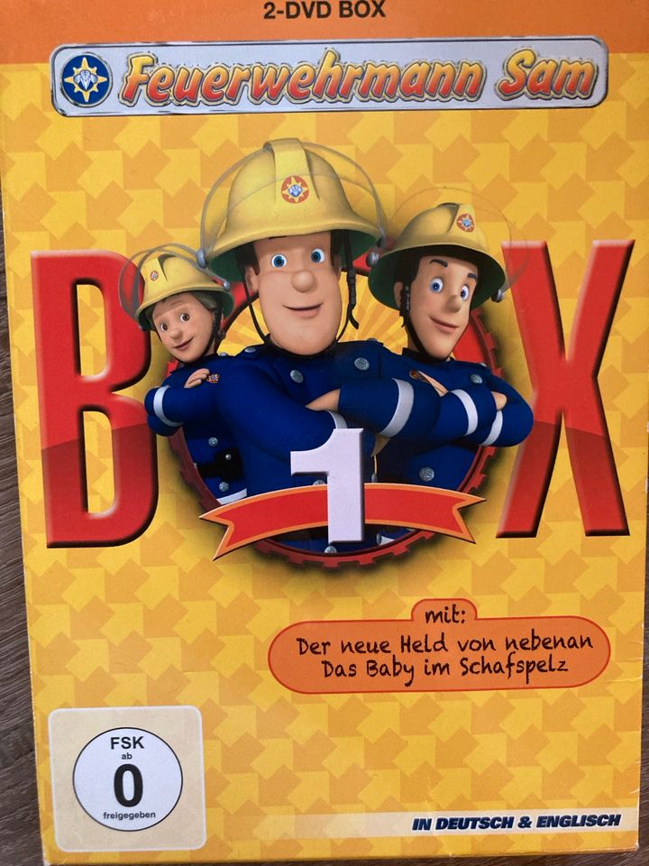 Feuerwehrmann Sam 3 DVD-Boxen in Ortenburg