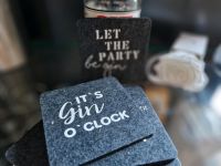 Filz-Untersetzer Gin / Ginliebhaber / handmade Nordrhein-Westfalen - Gescher Vorschau