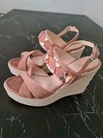 Unisa Damen Sandalen Keilabsatz lachsfarben strass Brautjungfer Baden-Württemberg - Heilbronn Vorschau