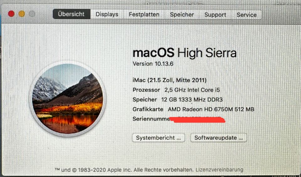 iMac 21.5 Zoll in Wilhelmshaven
