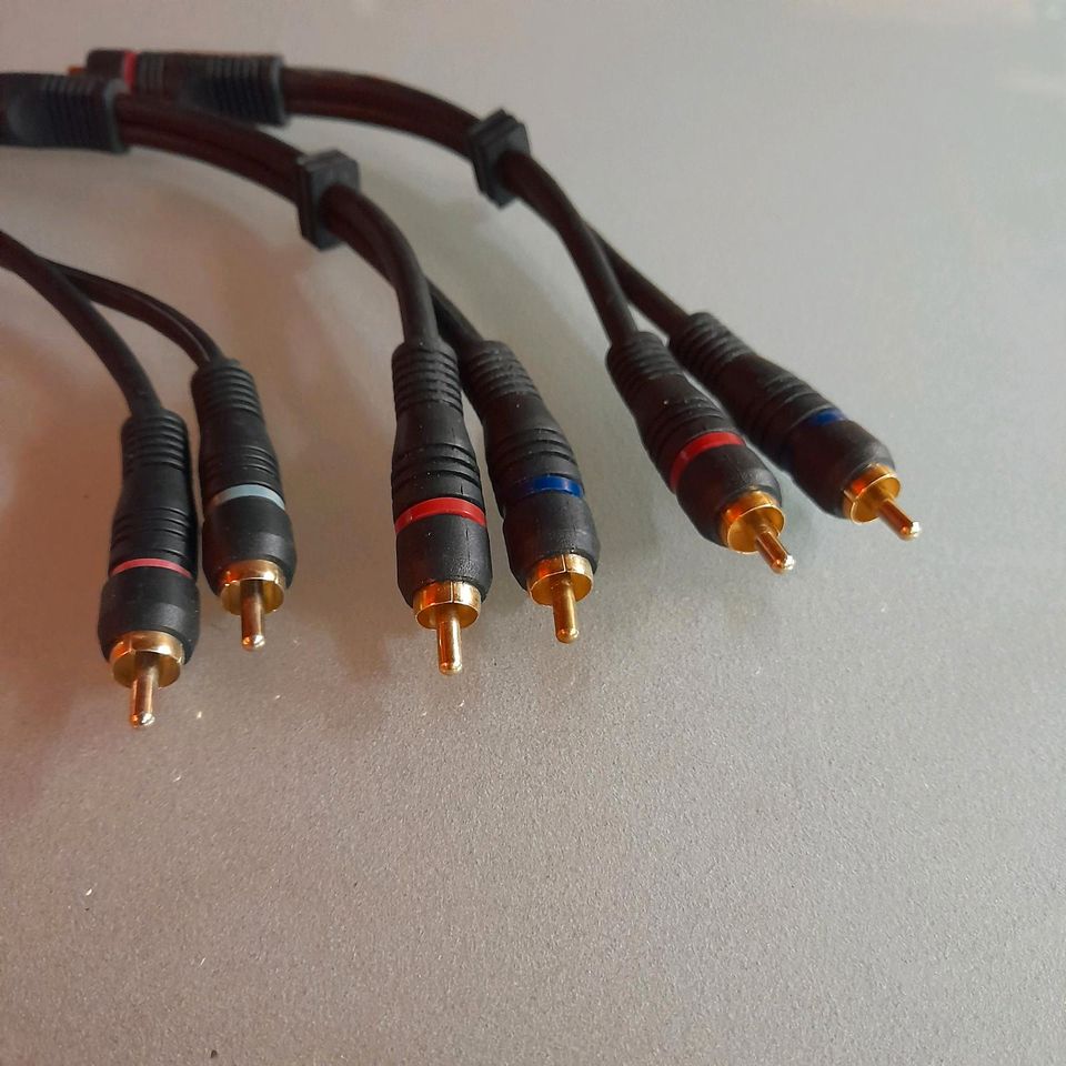 3x Chinch Kabel Adapter in Forst (Lausitz)