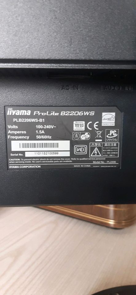 iiyama ProLite B2206WS in Kronburg