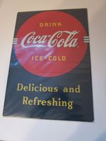 Coca Cola Ice-Cold Blechschild. 44 cm x 31 cm Hessen - Hünfelden Vorschau