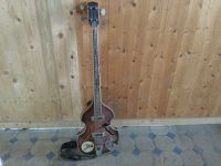 Alte E-Bassgitarre Migma Violin Semiacoustic Bass 60s Sachsen-Anhalt - Schkopau Vorschau