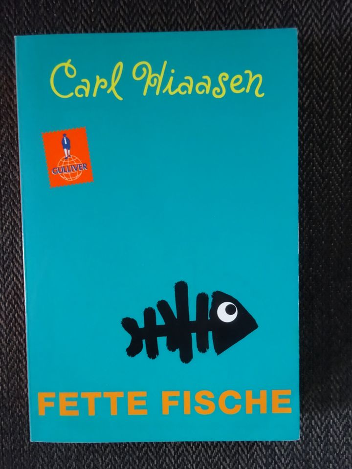 Fette Fische - Carl Hiaasen - Gulliver - Buch Roman ab 12 Jahre in Kempten