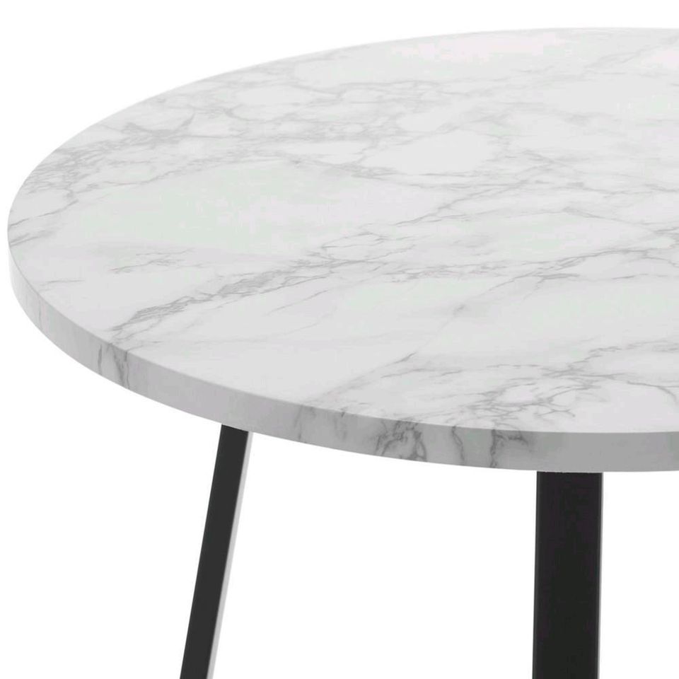 Couch Tisch Beistelltisch Sofatisch Marmor Optik NEU 45x45cm in Großostheim
