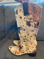 Westernstiefel Kuhfellstiefel Fellstiefel Bayern - Teublitz Vorschau