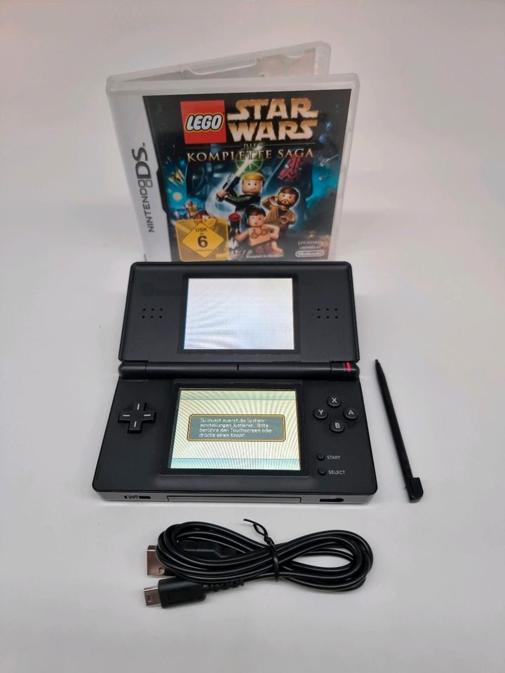 Nintendo DS Lite | Konsole Schwarz + Lego Star Wars I-VI | Bundle in Hannover