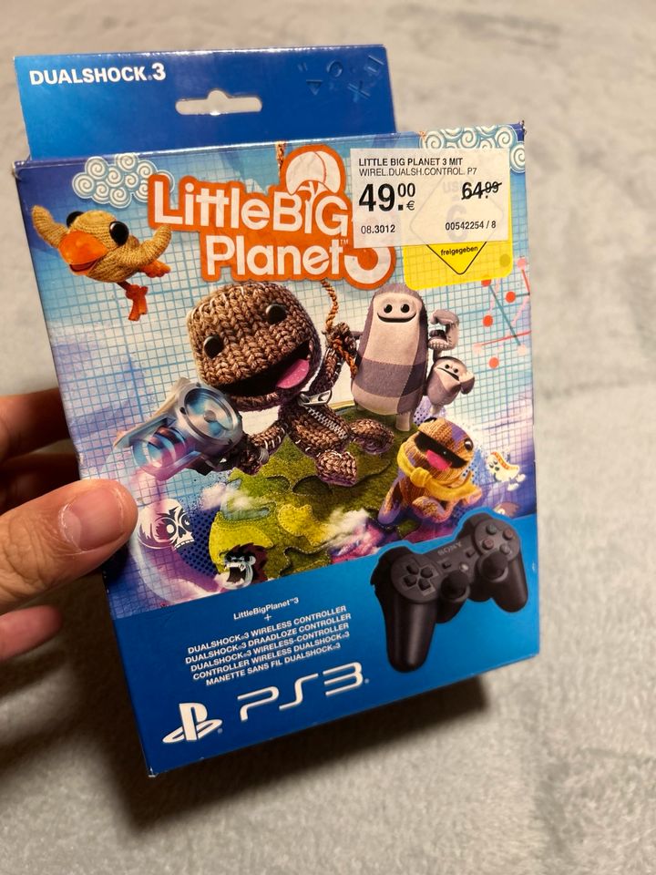 LittleBig Planet 3 +Original Sony PS3 Controller *neu* in Esslingen