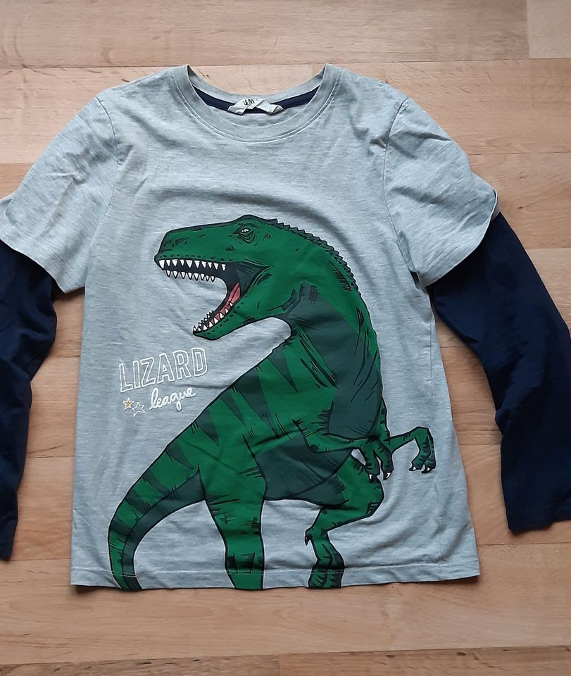 Jungen Dino Shirt H&M Gr. 146/152 in Kiel