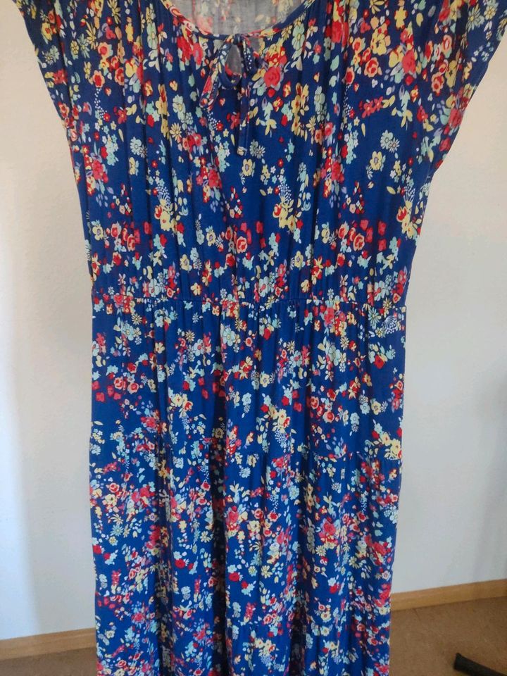 ❤️ NP 50€ Bonprix Sommerkleid lang Blumen ❤️ 38/40 M/L❤️ in Vogtsburg