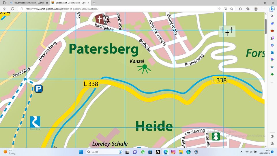 Erschlossene Grundstücke St.Goarshausen über 20.000 Quadratmeter in Patersberg