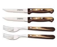 Steakbesteck-Set Gaucho braun 4-teilig NEU & OVP Bayern - Fürstenfeldbruck Vorschau