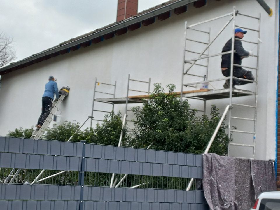 Fassadenanstrich, Fassade verputzen, Fassadendämmung in Düren