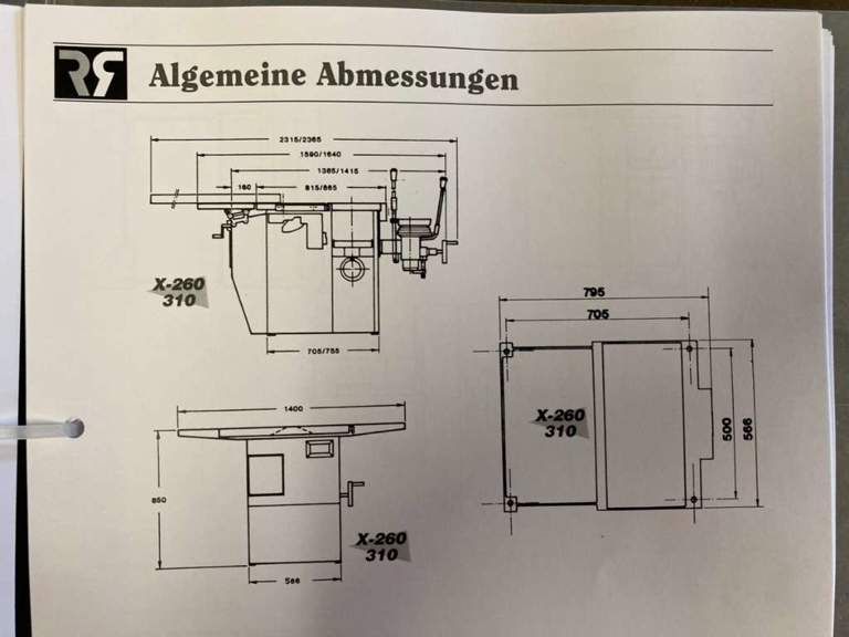 5 fach Kombi Kreissäge / Hobelmaschine in Elmenhorst Kr Stormarn